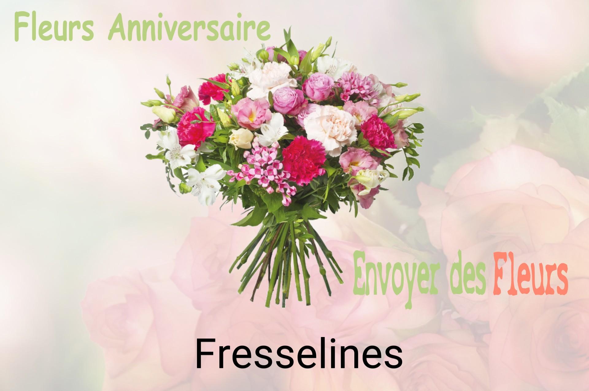Bouquet de fleurs d’anniversaire livré à Fresselines